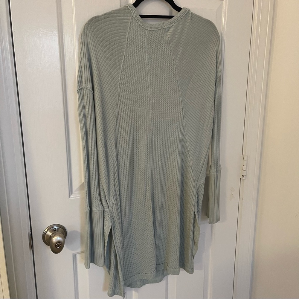 🎉HP🎉 NWOT Free People light blue Catalina thermal long sleeve T-shirt - Picture 7 of 16